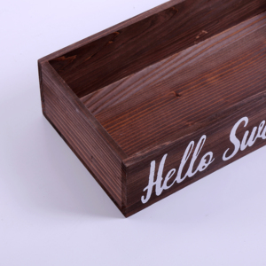 <strong>Nice</strong> <strong>Butt</strong> Decorative Wood Box Toilet Paper Holder Wooden Planter Box with Rope Handles Toilet Tank Tray for Bathroom and Toilet - Product Image 4