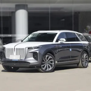 Super luxury electric SUV Hongqi E-HS9 2021 2024 white and black de-stocking and cheap sales