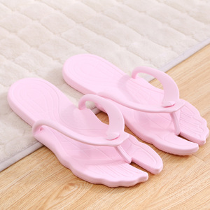 Ciabatte <span class=keywords><strong>Ortopediche</strong></span> Ecologiche Unisex Pieghevoli in Gomma per Hotel, Casa, Bagno, Doccia e Pedicure - Product Image 1