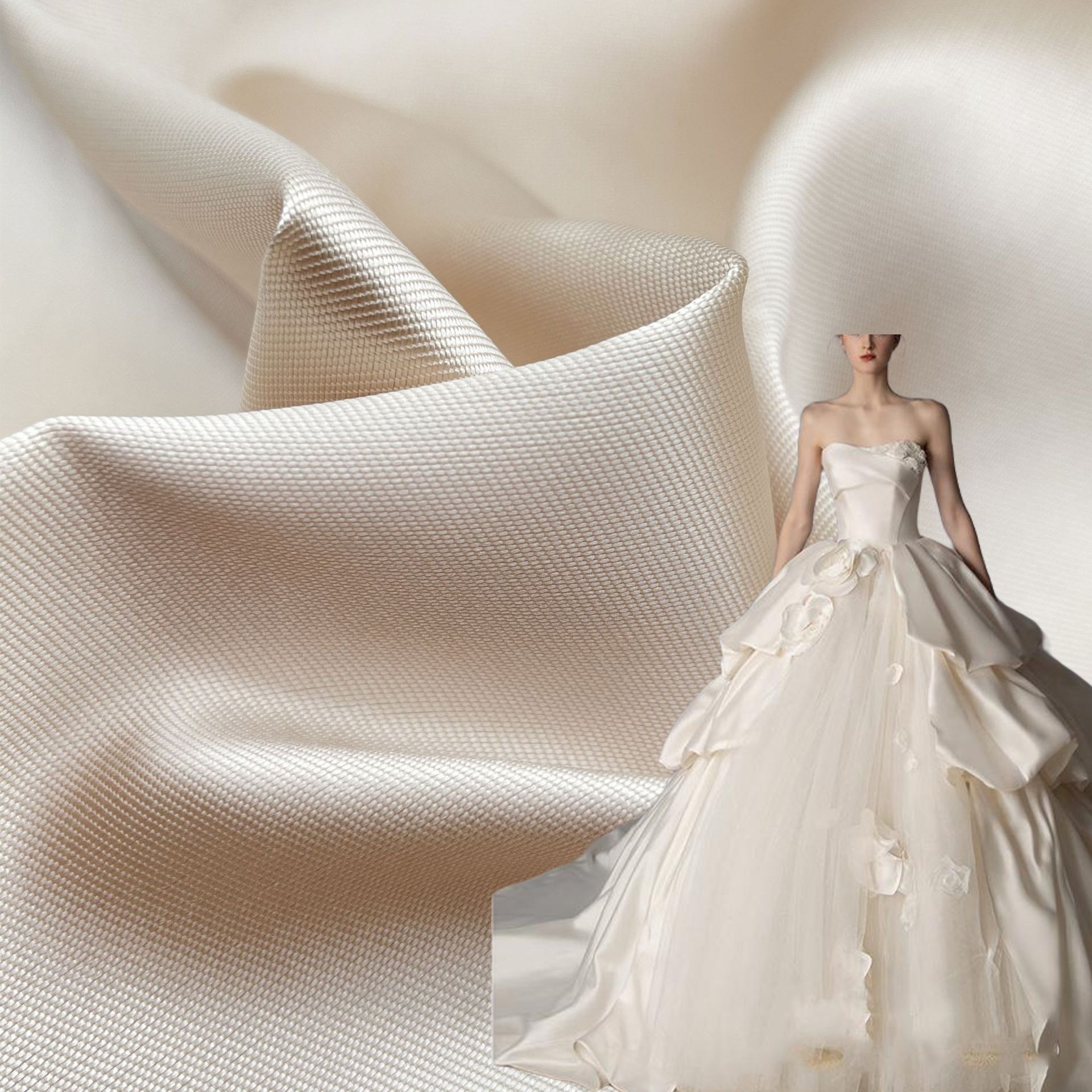 Wholesale Bridal Crinoline Fabric Elegant Durable