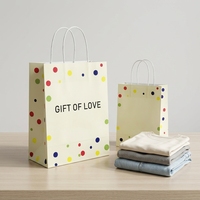 Umweltfreundliche Schwarze Papier-Geschenktüten mit Griffen, Anpassbare Luxus-Einkaufstüten für Hochwertige Bekleidungsgeschäfte