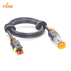 Kabel Otomotif Tahan Air 2Pin Deutsch DT06-2S Female ke TE AMP Superseal 2 Way 282080-1 untuk Otomasi Industri - Product Image 4