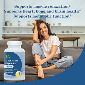 Capsules de glycinate de magnésium personnalisées : favorisent un sommeil sain, une relaxation musculaire et une meilleure santé osseuse - Product Image 6
