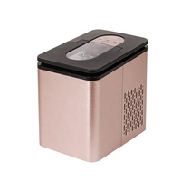 Machine à glaçons électrique domestique certifiée 220V, portable, 5/10/15/20/25 kg, refroidisseur d'eau, boîtier en plastique, utilisation domestique et automobile, glaçons cubiques