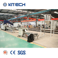 Excellente machine de fabrication de bouteilles en plastique recyclées de déchets avec le prix de la machine de pelletisation de recyclage du plastique