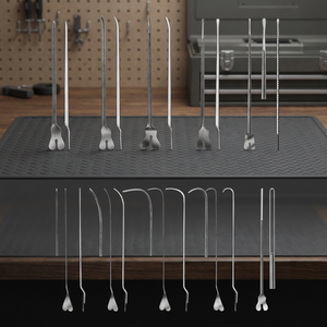 Pinzas de Director de 13 cm (5''), Calidad Profesional, Doyen de 14.5 cm, Nelaton de 16 cm (6''), Lockhart-Mummery de 16.5 cm - Product Image 3