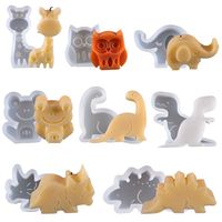 Online-Shopping Tierform Silikon Backen Fondant Form DIY Aroma therapie Kerze Herstellung Form