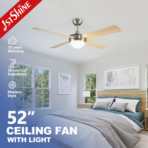 1stshine Moderne Simple 52 Pouces Ventilateur de Plafond Décoratif Télécommande Led Lumière - Product Image 2