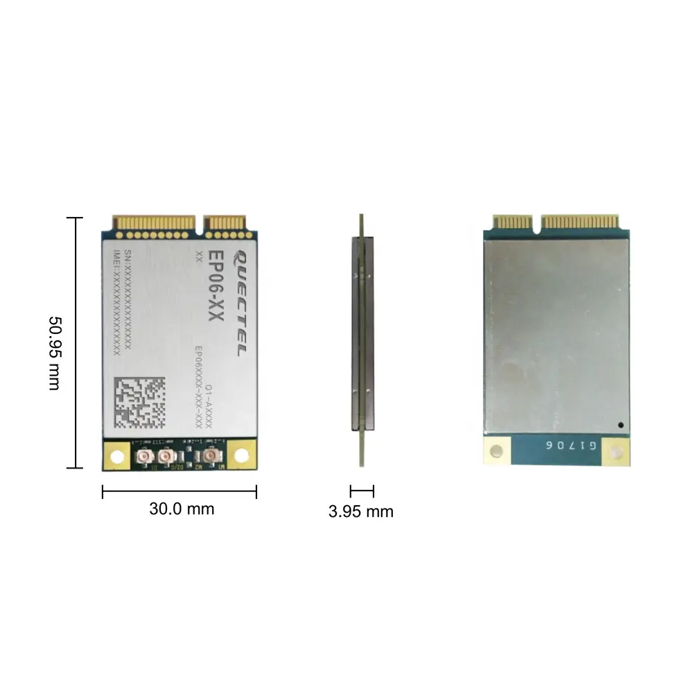 Quectel-Módulo EP06-E 4G LTE, módulo avanzado cat6 MiniPCIe para EMEA/APAC/Brasil ep06-A 4pda cat6 LTE-A módem con el mejor precio