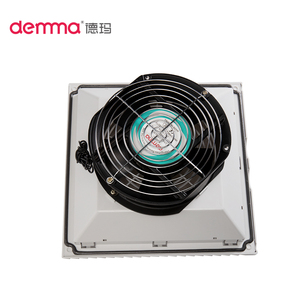 Ventilador de Refrigeración para Gabinete de Control FK8825, 38W, 240m³/h, Motor de Cobre Puro, Rejilla con Persianas para Gabinete Eléctrico - Product Image 1