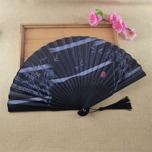 Abanico <span class=keywords><strong>de</strong></span> Danza Elegante <span class=keywords><strong>de</strong></span> 21 cm para Mujer, <span class=keywords><strong>de</strong></span> Tela y Bambú <span class=keywords><strong>de</strong></span> una Sola Cara, Estilo Cheongsam, para Fotografía y Decoración del Año Nuevo Chino - Product Image 1