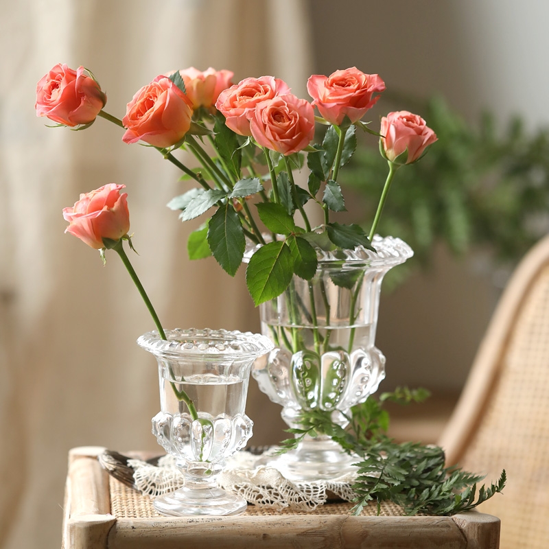 Factory Produced Wholesale Glass Flower Vase for Home Decor