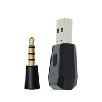 Dongle de casque de microphone pour adaptateur de casque de contrôleur ps4/ps5