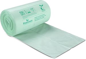 100% <b>Compostable</b> 33 Gallon Extra Thick 1.1 Mil 20 Count Extra Large Lawn Leaf Trash <b>Bags</b> Biodegradable Household Products - Product Image 3
