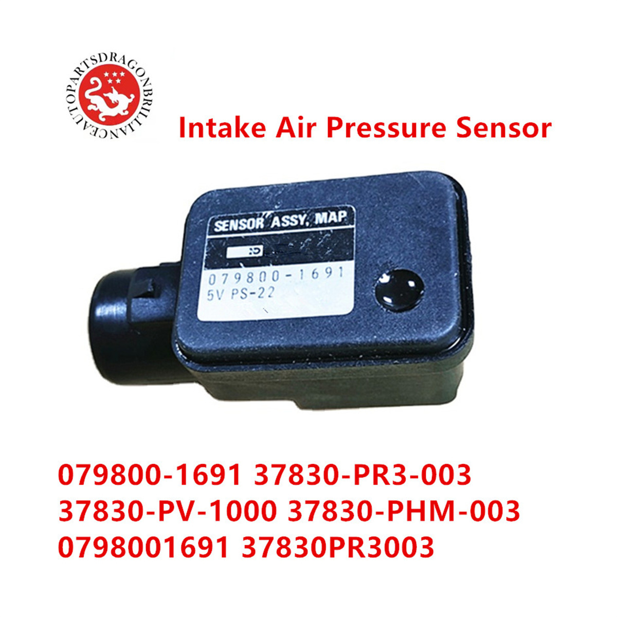 Keenso Capteur De Pression D'Air Collecteur MAP 37830-PNC-003 – Compatible Honda – Qualité OEM Pour Pilot, Odyssey, CR-V, Accord, Civic Et Plus