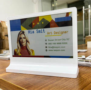 Placa de Identificación de Escritorio con Pantalla Electrónica Ble E-Paper de 7.3 Pulgadas, Doble Cara, Spectra 6 Eink, Sistema Inteligente para Conferencias - Product Image 1