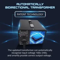 Transformador Inteligente Bidireccional con Reconocimiento Automático de Voltaje para Secadora de Mascotas