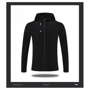 Vestes de course d'hiver pour hommes grandes tailles, séchage rapide, respirantes, pour l'entraînement sportif, le football, les sweats à capuche décontractés, avec fermeture éclair, coupe-vent pour la gym et le fitness - Product Image 5