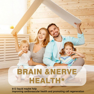 Private Label <b>Vitamin</b> B12 <b>Liquid</b> Drops with <b>Vitamin</b> D3 Support Cell Function Promote Nervous System Health Drops - Product Image 6