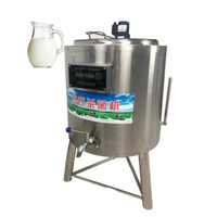 Machine de pasteurisation multi-usages Kellen 304 en acier inoxydable de 60 L pour lait, jus et yaourt, certifiée CE ISO, faible consommation d'énergie