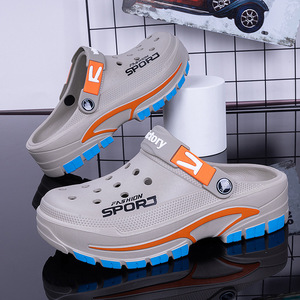 Zuecos Deportivos de Verano para Hombre, Punta Abierta, EVA Transpirable, Zapatos Casuales para Exteriores - Product Image 3