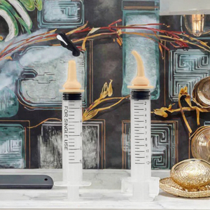 Punta de aguja de silicona ecológica y tubo de plástico suave para aplicación de pegamento, dispensación de líquidos, medición y alimentación de alimentos para mascotas - Product Image 2