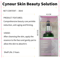 Cynour Skin Beauty, 30 ml, Líquido Hidratante Iluminador Ligero con Hialuronato de Sodio, Mejora la Piel Flácida