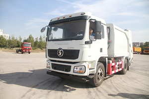 Camion à ordures à compression de 8 tonnes, camions collecteurs de déchets de 8 m3, 4x2, manuel, <span class=keywords><strong>diesel</strong></span>, chargement arrière - Product Image 4