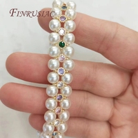 6 couleurs laiton plaqué or 18 carats et zircon 2 trous ronds connecter pendentifs à breloques pour bricolage boucle d'oreille accessoires de fabrication de bijoux