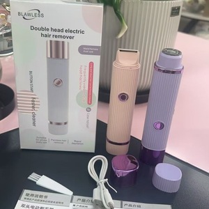 Women's Dual-Head <strong>Hair</strong> Remover 2-in-1 <strong>Hair</strong> Remover Portable USB <strong>Lady</strong> Epilator Waterproof <strong>Hair</strong> <strong>Trimmer</strong> - Product Image 3