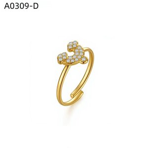 Fashion <b>Ring</b> with Zirconia A0309 for Women High Quality Jewelry - Product Image 2