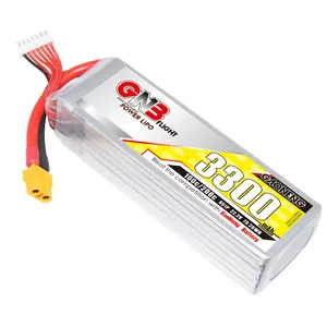 GAONENG GNB 3300mah 6S 22.2V 100C XT60 RC कार ड्रोन LiPo बैटरी फ्लाइट हाई डिस्चार्ज C रेटिंग परफॉर्मेंस