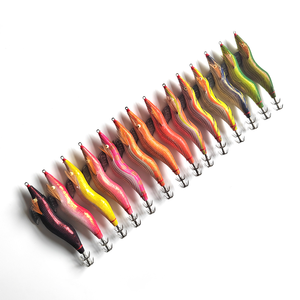 Nuevo Señuelo Personalizado de Madera <span class=keywords><strong>Yamashita</strong></span> para Calamar, <span class=keywords><strong>Egi</strong></span> para Pulpo, Camarón de Madera, Cebo Luminoso, Señuelo para Pulpo - Product Image 1