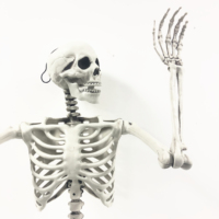 Halloween Maison Hantée Suspendue Taille Réaliste Réaliste Corps Complet Humain Squelette Géant Halloween Articulations Halloween Décoration