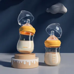Doopser 2 سنة زجاجة رضاعة للأطفال حليب الأم زجاجة تخزين زجاجات تغذية الطفل الرضيع الوليد مجموعة