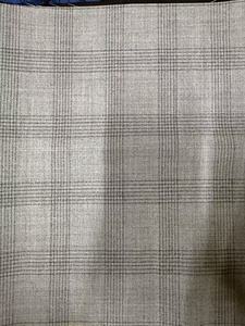 قماش بدلة فاخر للرجال 100% صوف، مزيج 70% صوف و30% بوليستر، خيوط عضوية مصبوغة من الصوف الميرينو الممشط للسترات، متوفر في المخزون - Product Image 3