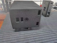Haut-parleur son double subwoofer de 18 pouces haut-parleur de réseau de lignes bidirectionnel équipement de sonorisation Audio professionnel haut-parleurs de système de sonorisation