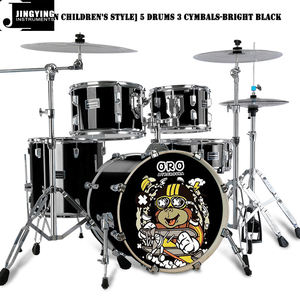 Jingying 2026 - <span class=keywords><strong>Batteria</strong></span> <span class=keywords><strong>per</strong></span> <span class=keywords><strong>Bambini</strong></span> Serie Star di Alta Gamma, 5 Tamburi e 4 Piatti, Strumento a Percussione - Product Image 5