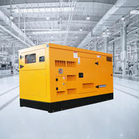 Générateur diesel super silencieux 25 kVA 25 kW avec ATS, commutation automatique, double tension 230 V/400 V 50 Hz, équipement d'alimentation pour camping-car