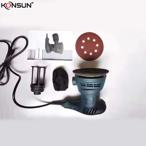 Sander orbital électrique à vitesse variable KONSUN |   Sander de finition sans poussière de 5 pouces pour le travail du bois, le métal - Product Image 2