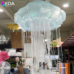 LEDA Wedding Party Decor New Design <b>Large</b> Purple LED Dreamy Jellyfish Lamp for Event Supplies - Product Image 4