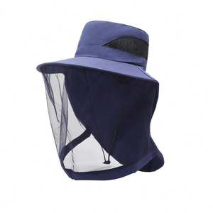 Chapeau anti-insectes avec filet de protection - Masque facial respirant avec protection contre les moustiques pour la pêche et les activités de plein air - Product Image 4