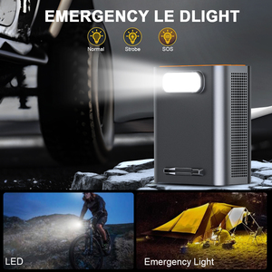 Xách tay 150PSI xe lốp Inflator nhanh Auto shut-off <span class=keywords><strong>LCD</strong></span> hiển thị kỹ thuật số cài sẵn áp lực khẩn cấp ánh sáng 7800mAh pin - Product Image 6