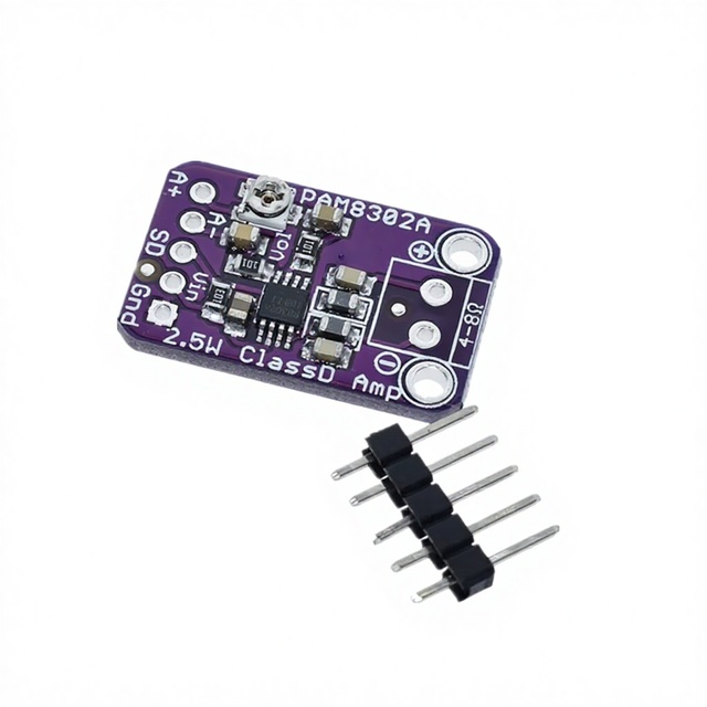 PAM8302 25W Single-Channel Class D Audio Power Amplifier Development Board Module