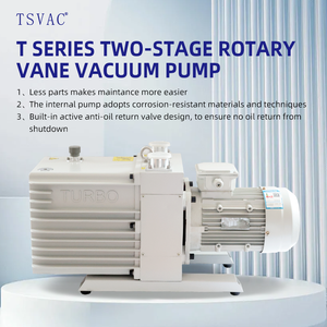回転式ベーン真空ポンプT40D高保存実験装置オイルフリー小型エアターボT - Product Image 3