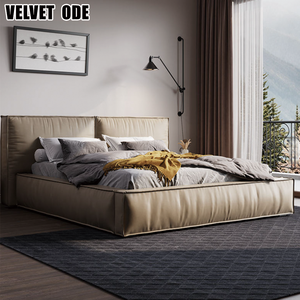 Luxurious Modern Hydraulic Storage <strong>Bed</strong> Frame King Size Lift up Design for <strong>Underbed</strong> Organization Soft <strong>Bed</strong> &amp; Comfortable - Product Image 6