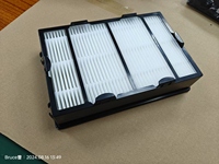 Filtre à air HEPA personnalisé en usine, retient 99,99 % des particules. 97% de la saleté est éliminée jusqu'à 0. 3 microns à l'intérieur du vide