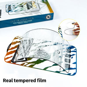 Protector de pantalla antihuellas dactilares para iPhone 17 Air 16 15 14 13 12 11 Pro Max ESD vidrio templado antiestático - Product Image 2