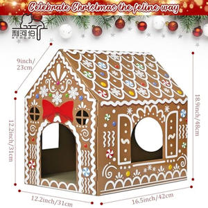 <span class=keywords><strong>Castillo</strong></span> <span class=keywords><strong>de</strong></span> Cartón <span class=keywords><strong>para</strong></span> <span class=keywords><strong>Gatos</strong></span> con Rascador y Catnip, Rascador <span class=keywords><strong>de</strong></span> Cartón Resistente <span class=keywords><strong>para</strong></span> <span class=keywords><strong>Gatos</strong></span>, <span class=keywords><strong>para</strong></span> el Descanso <span class=keywords><strong>de</strong></span> Gatitos - Product Image 2