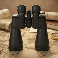 For Black Powerful Porro Zoom 10-30x60 Waterproof ABS+Glasses Single Coating Telescope Binoculars for Adults Bird Watching